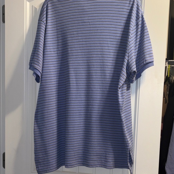Polo by Ralph Lauren Blue Striped Polo Shirt - Picture 4 of 4
